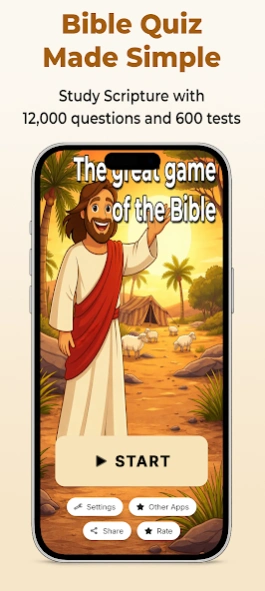 Bible Quiz: Trivia Challenge 1.0.81 Screenshot
