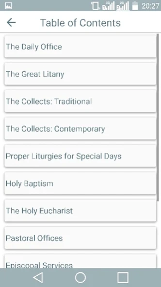 The Book of Common Prayer 3.2.1 Screenshot