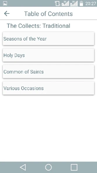 The Book of Common Prayer 3.2.1 Screenshot