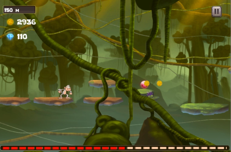 The Chimp Jump 1.0.1 Screenshot