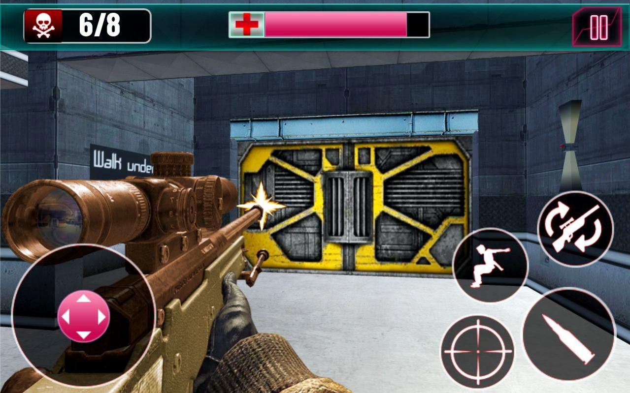 The Commando Strike: Sniper Shooting 2018 1.0 Screenshot