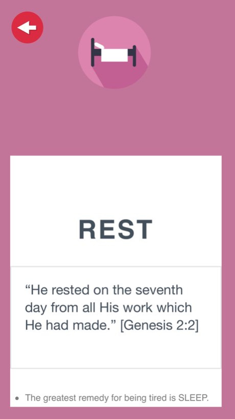 The Eight Laws of Health  Screenshot