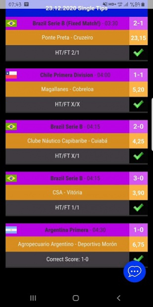 The HT/FT Betting Tips 1.0 Screenshot