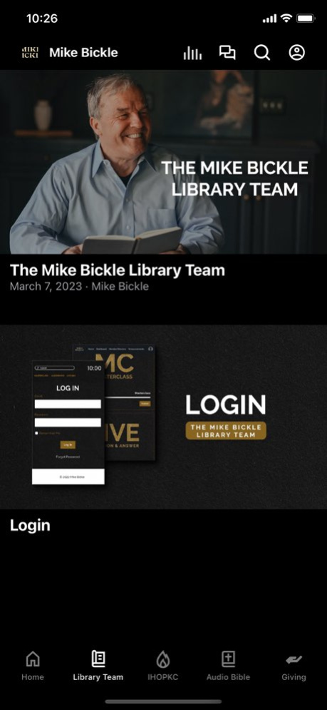 The Mike Bickle App 6.19.3 Screenshot