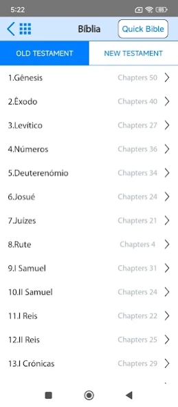 Portuguese Bible OFFLINE 3.2 Screenshot