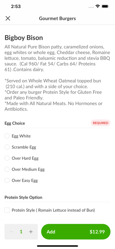 The Protein Source 3.16.0 Screenshot
