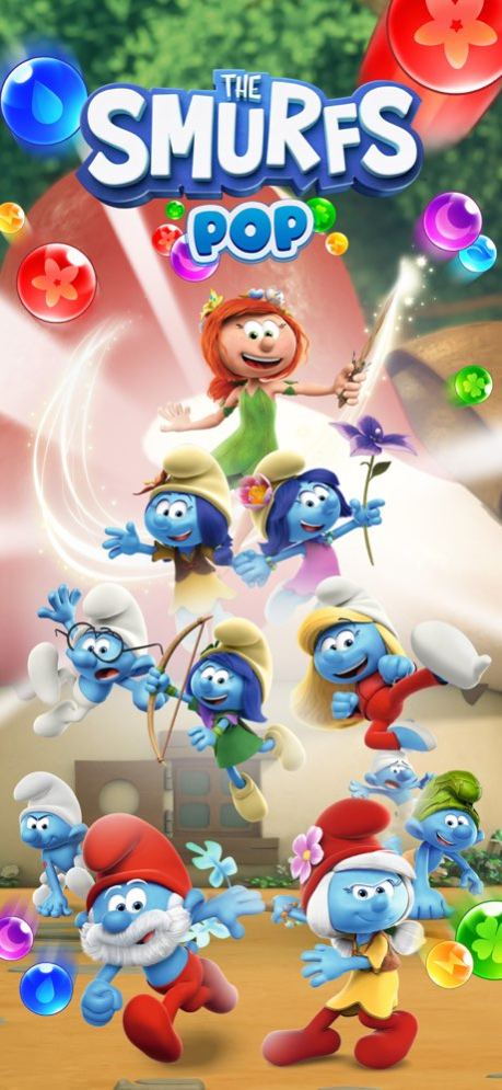 The Smurfs - Bubble Pop 0.1.34 Screenshot