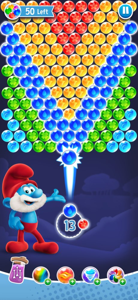 The Smurfs - Bubble Pop 0.1.34 Screenshot