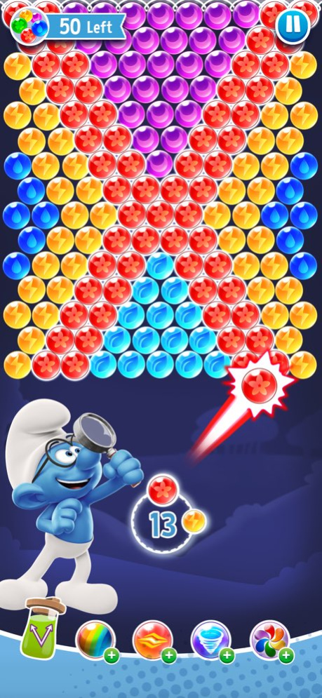 The Smurfs - Bubble Pop 0.1.34 Screenshot