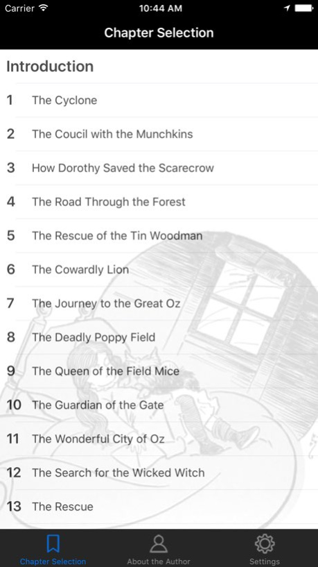 The Wonderful Wizard of Oz! by L. Frank Baum 1.1 Screenshot