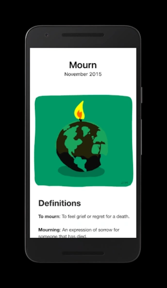 The Word of The Month 2.0.0 Screenshot