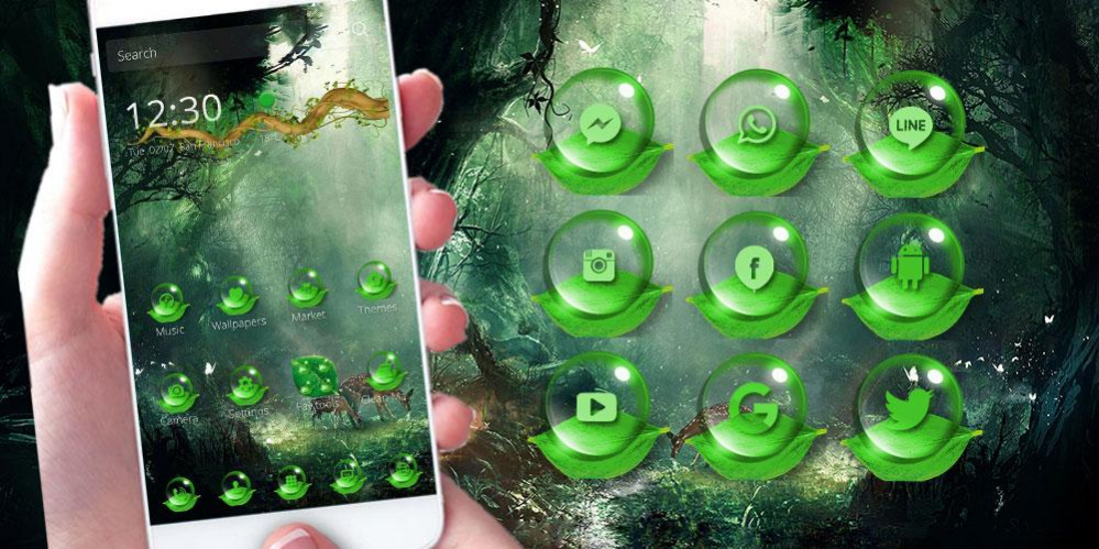 Theme Magic Jungle Adventure 1.1.4 Screenshot