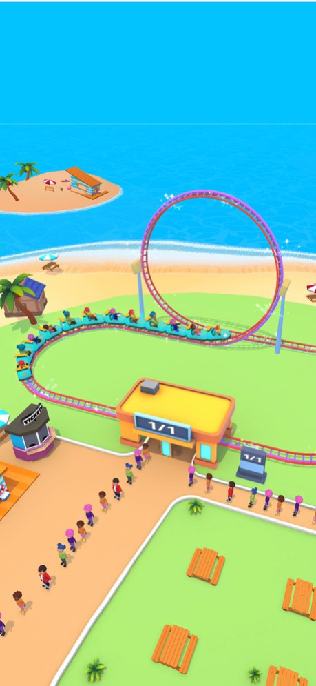 Theme Park Master: Idle Rides  Screenshot