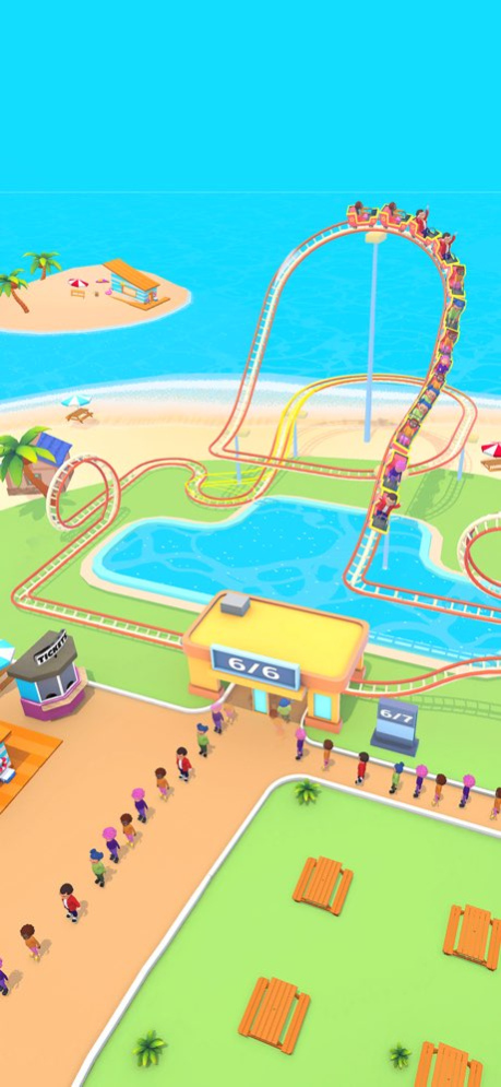 Theme Park Master: Idle Rides  Screenshot