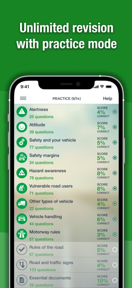 Driving Theory Test Kit 18.111 Screenshot