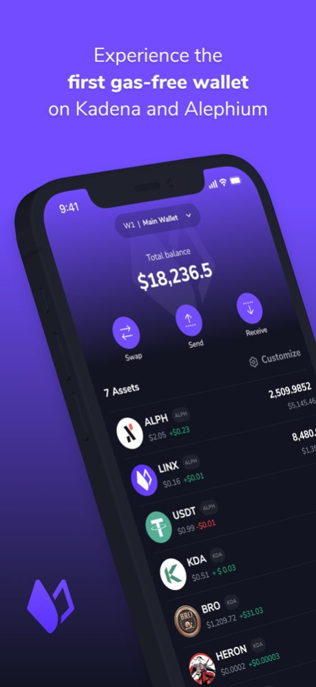 Linx Wallet 1.5.1 Screenshot