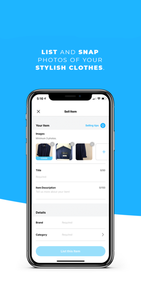 Thryffy: Buy & Sell Clothes‬ 1.2.28 Screenshot