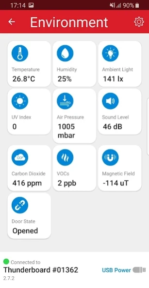 Thunderboard 2.0.1 Screenshot