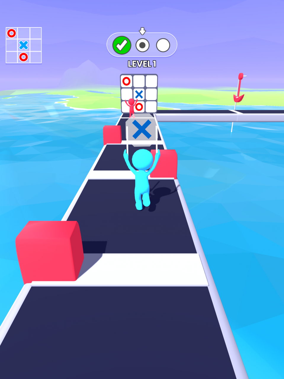 Tic-Tac-Toe Race: Stickman Run 3.0.4 Screenshot