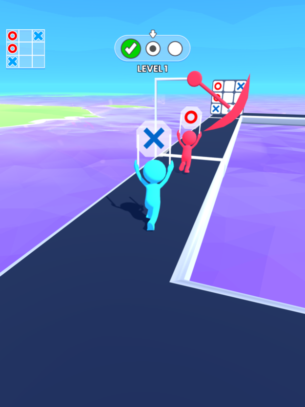 Tic-Tac-Toe Race: Stickman Run 3.0.4 Screenshot