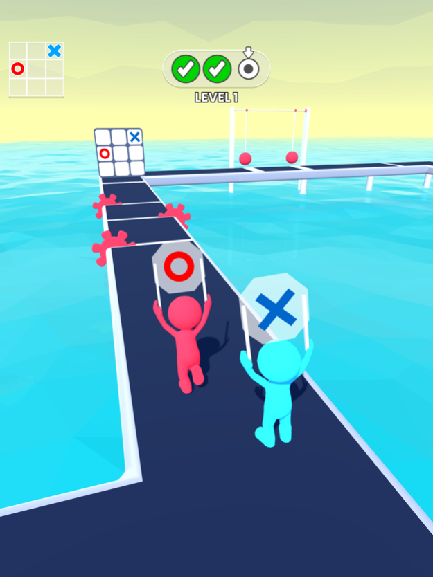 Tic-Tac-Toe Race: Stickman Run 3.0.4 Screenshot