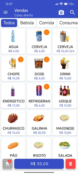 TICKET PDV  Screenshot