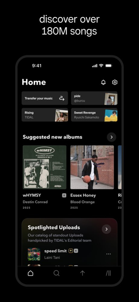 TIDAL Music: HiFi Sound 2.219.0 Screenshot