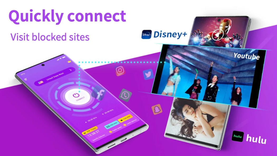 Tik VPN: Fast&Unlimited Proxy 5.2.008 Screenshot