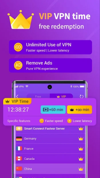 Tik VPN: Fast&Unlimited Proxy 5.2.008 Screenshot