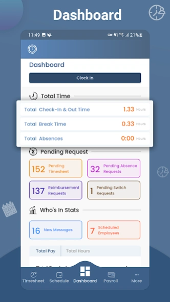 Time Clock Wizard 14.0.0 Screenshot