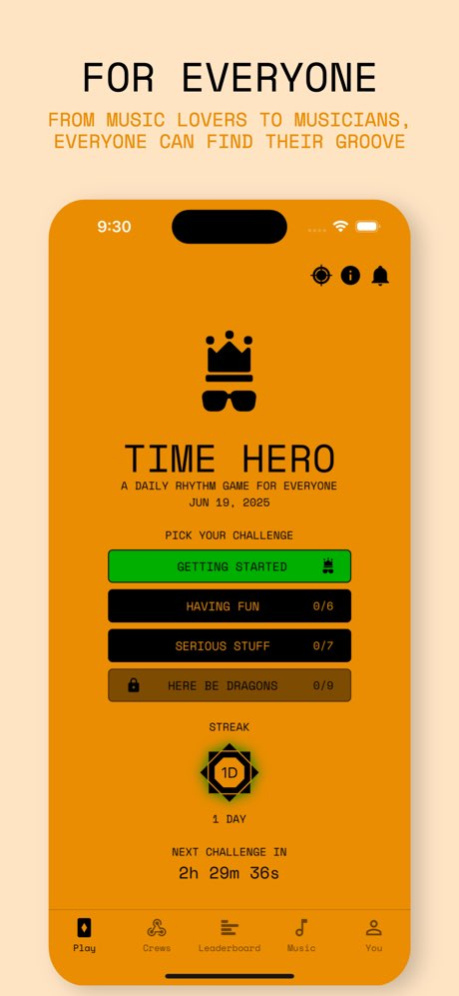 Time Hero: Feel The Beat 2.0.6 Screenshot