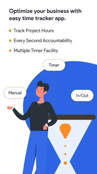 Hours Tracker: Time Calculator  Screenshot