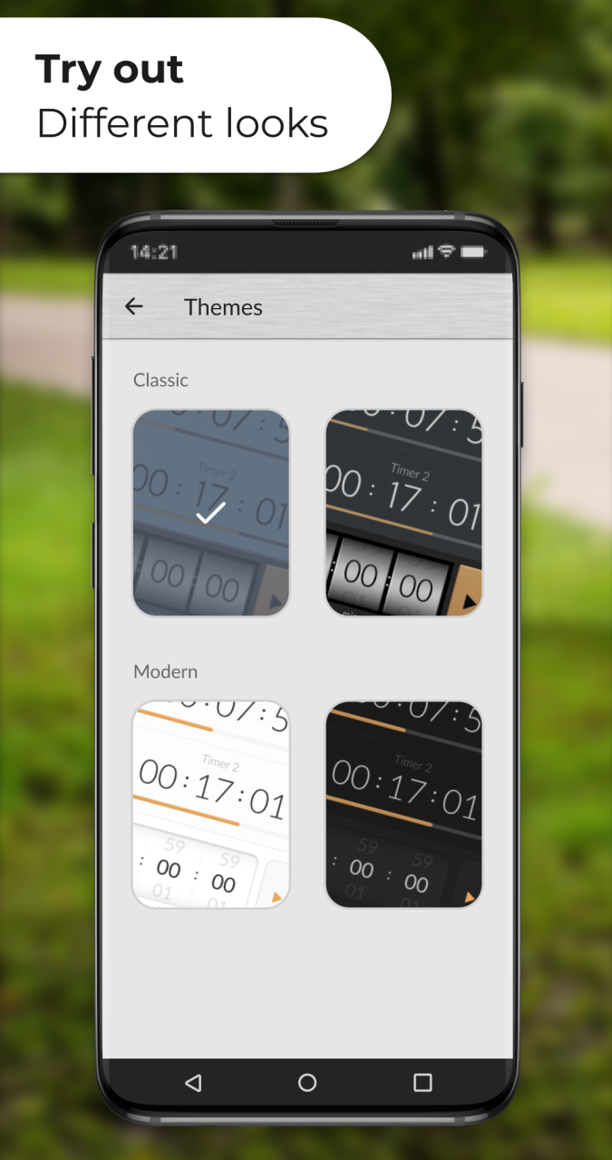 Timer Plus Free with Stopwatch 1.8.6h Screenshot