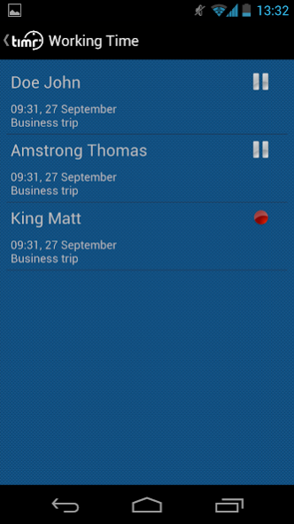 timr Team Tracking 2.5.5 Screenshot