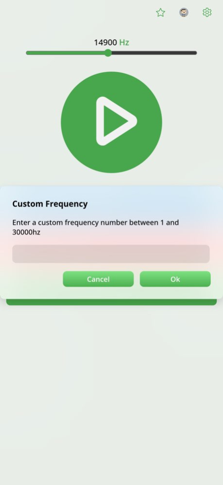 Tinnitus Frequency App 1.2.0 Screenshot
