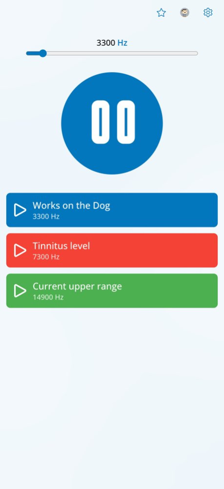 Tinnitus Frequency App 1.2.0 Screenshot