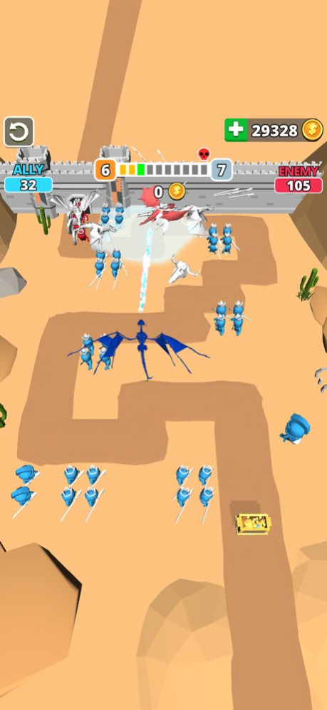 Tiny Battle - Merge Troops! 1.19 Screenshot