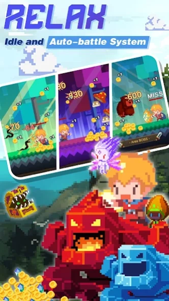 Tiny Pixel Knight:Idle RPG  Screenshot