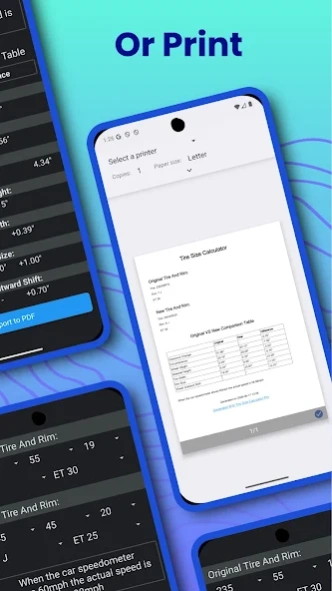 Car Tire Size Calc 1.4.13 Screenshot