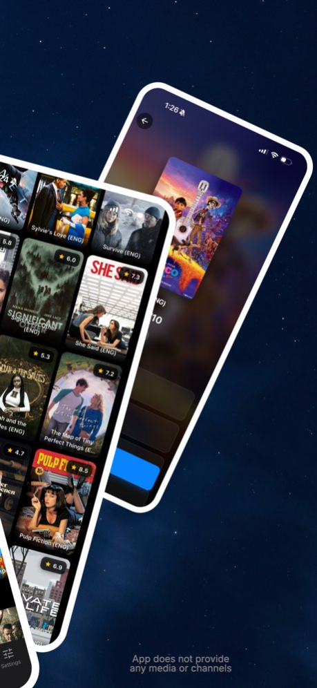 TiVim IPTV Player, Live TV 1.9.2 Screenshot