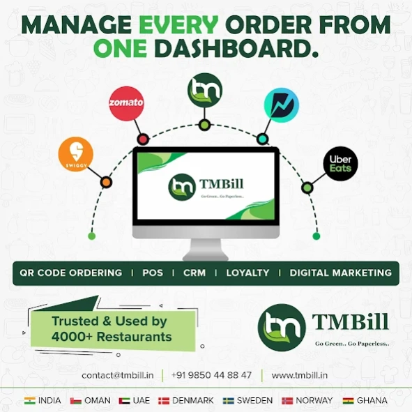 TMBill MPOS-Restaurant POS 10.6.80 Screenshot
