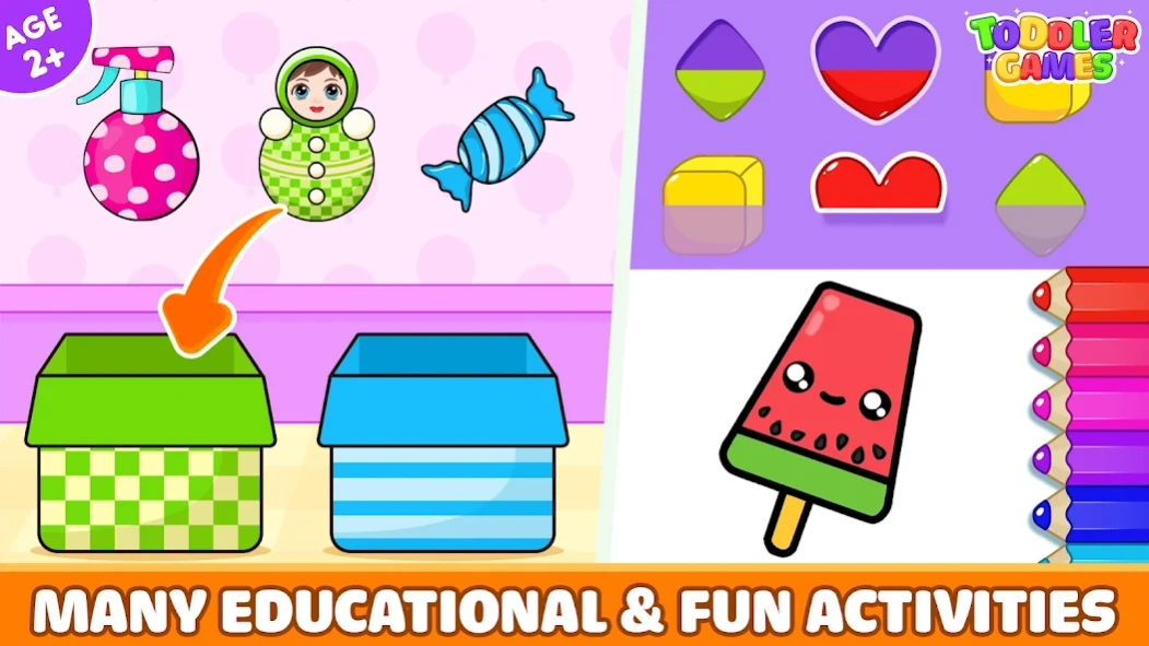 Toddler Games for 2+ Year Kids 14.0.0 Screenshot