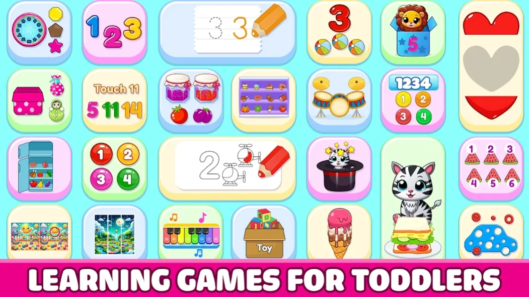 Toddler Games for 2+ Year Kids 14.0.0 Screenshot