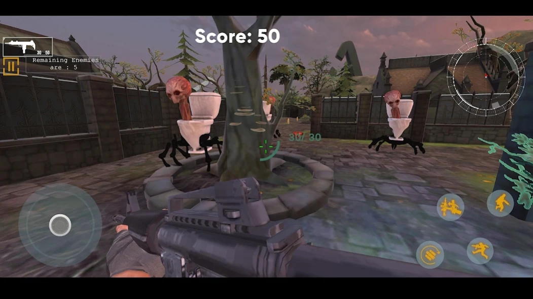 Toilet Monster Attack Survival 1.0.1 Screenshot