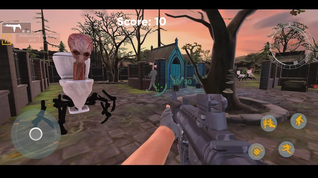 Toilet Monster Attack Survival 1.0.1 Screenshot
