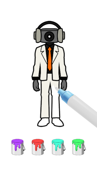 Toilet Paint: Monster Color 0.4 Screenshot
