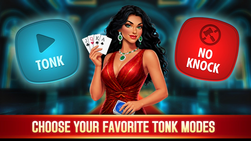 Play Tonk : Tunk Card Game 24.7 Screenshot