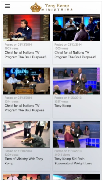 Tony Kemp Ministries 100.0 Screenshot