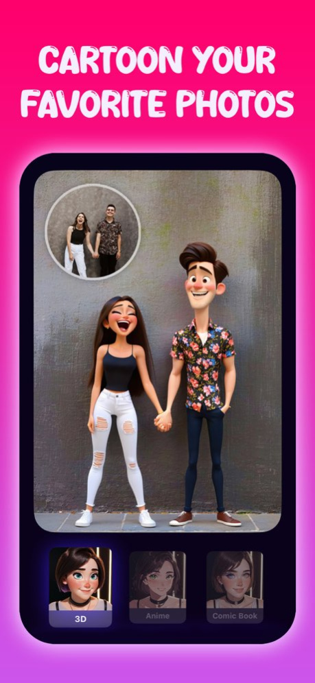 ToonifyMe: AI Cartoon Edit 2.0 Screenshot