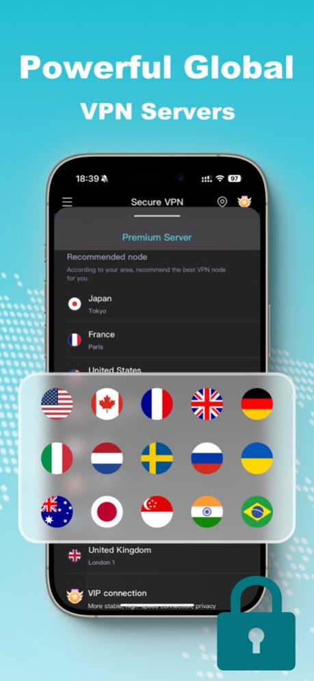 Secure VPN - Safer & VPN Proxy 3.17.42 Screenshot